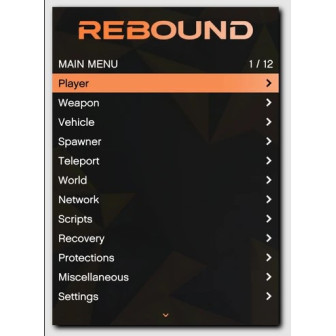 Rebound Mod Menu