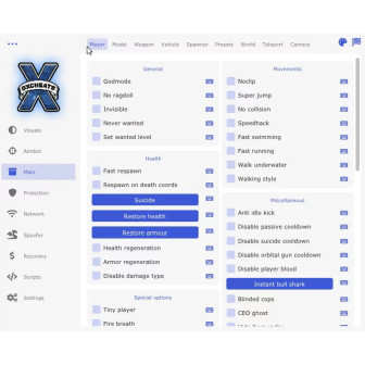OXcheats Mod Menu